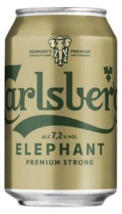 Carlsberg Elephant, cans