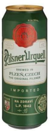 Pilsner Urquel in cans