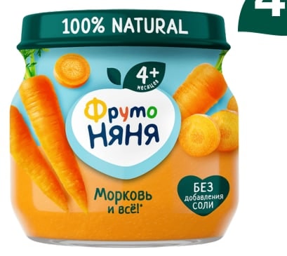 пюре из моркови