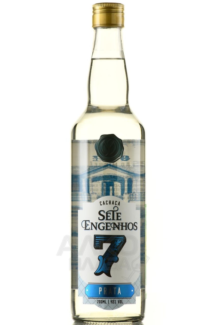 Sete Engenhos Cachaça Prata 700ml 42%